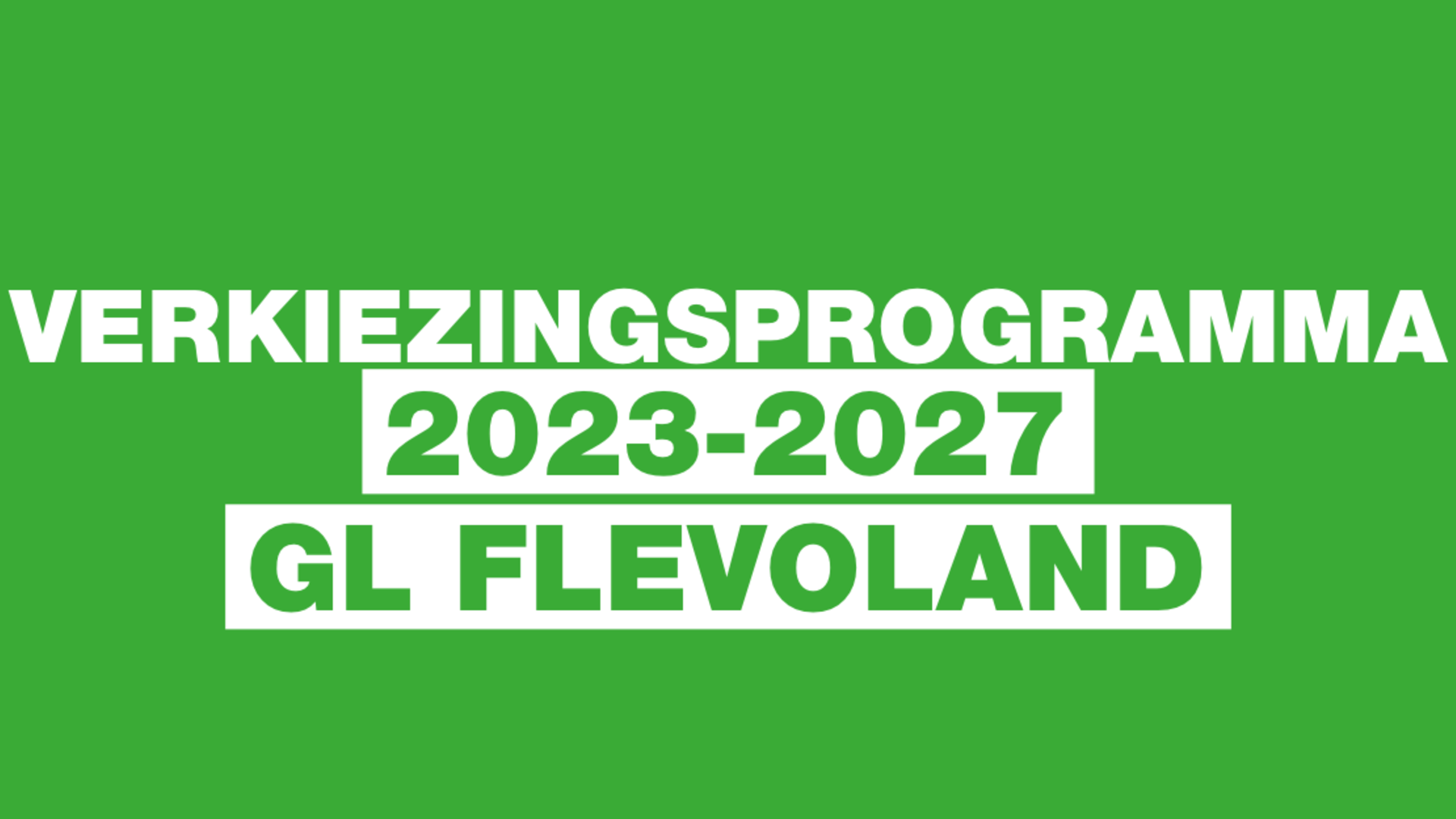 verkiezingen